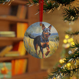 Lancashire Heeler Metal Ornaments