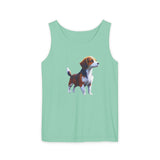 Drever Puppy - Unisex Relaxed Fit Garment-Dyed Tank Top