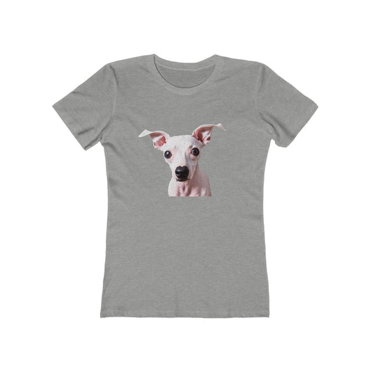 American Hairless Terrier Women's Slim Fit Ringspun Cotton Tee