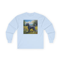 Kerry Blue Terriere Classic Cotton Long Sleeve Tee