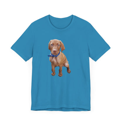 Vizsla 'Augie' Unisex Jersey Short Sleeve Tee