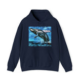 Humpback Whale - Unisex 50/50 Hoodie