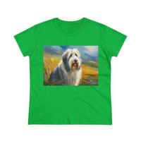 Old English Sheepdog Women's Midweight Cotton Tee