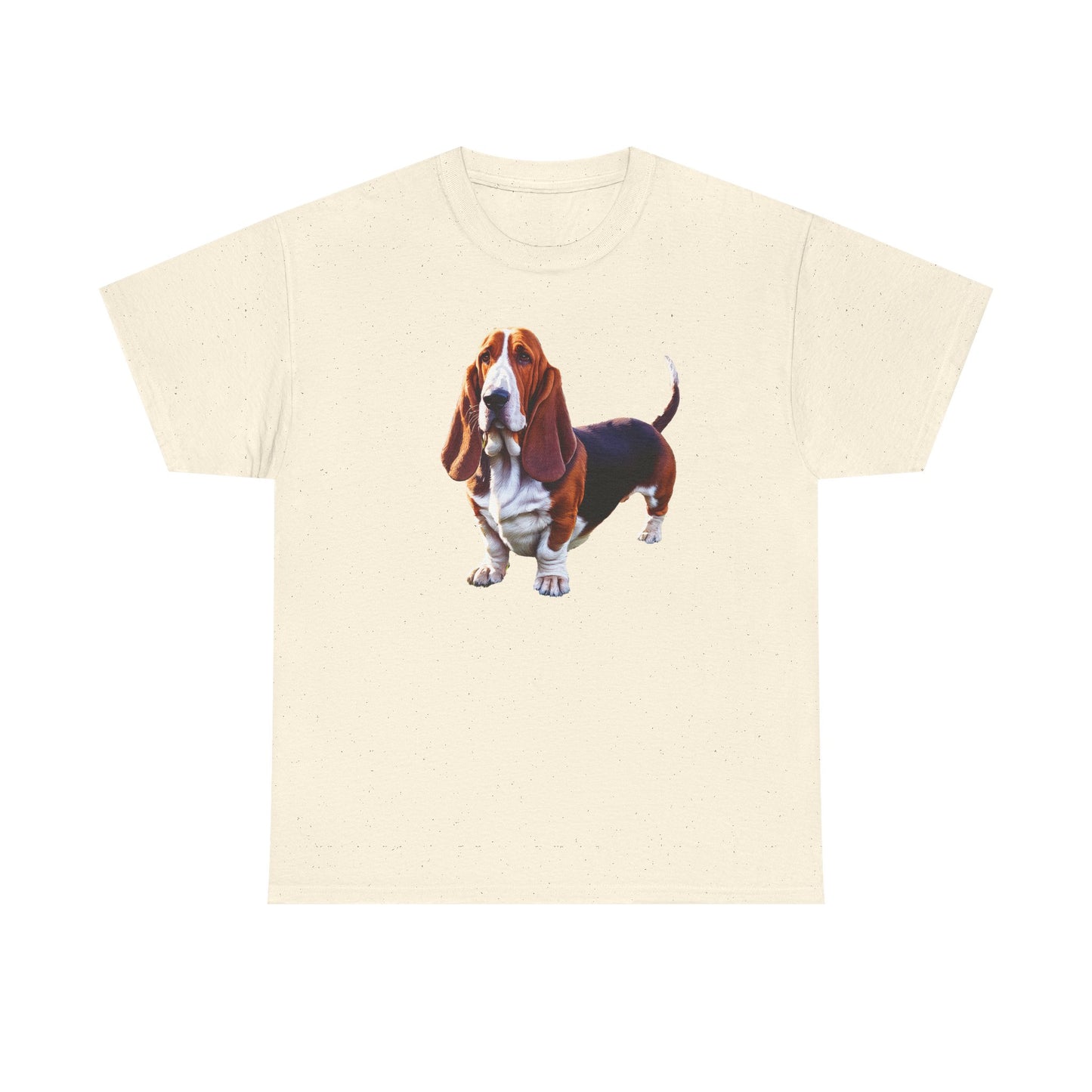 Basset Hound Unisex Heavy Cotton Tee: A Love Letter to Your Scent Hound