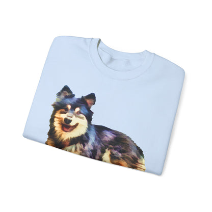 Finnish Lapphund Unisex 50/50 Crewneck Sweatshirt