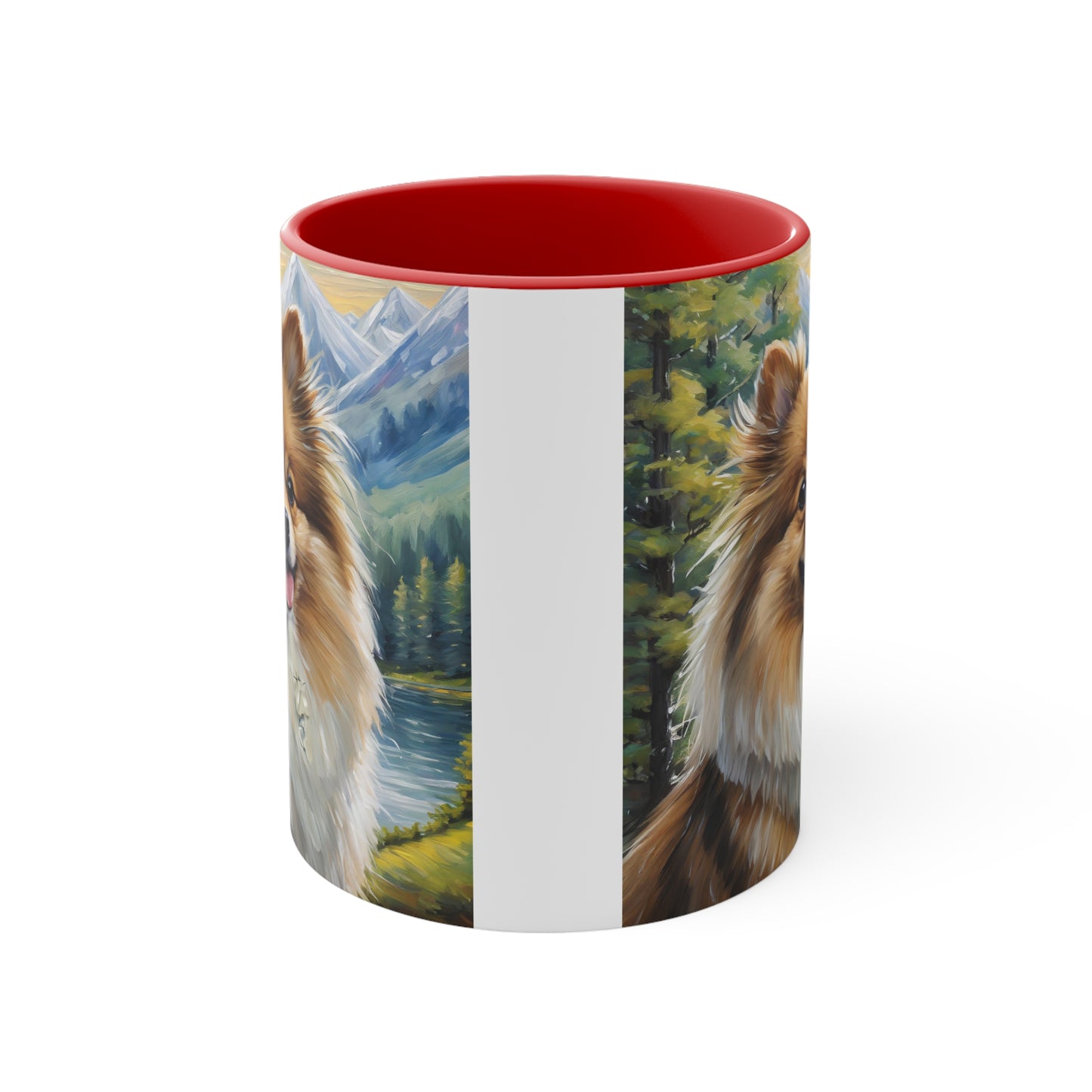 German Spitz 11oz Ceramic Accent Mug