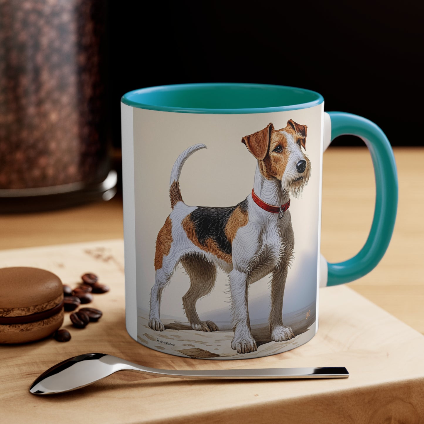Wire Fox Terrier 11oz Ceramic Accent Mug