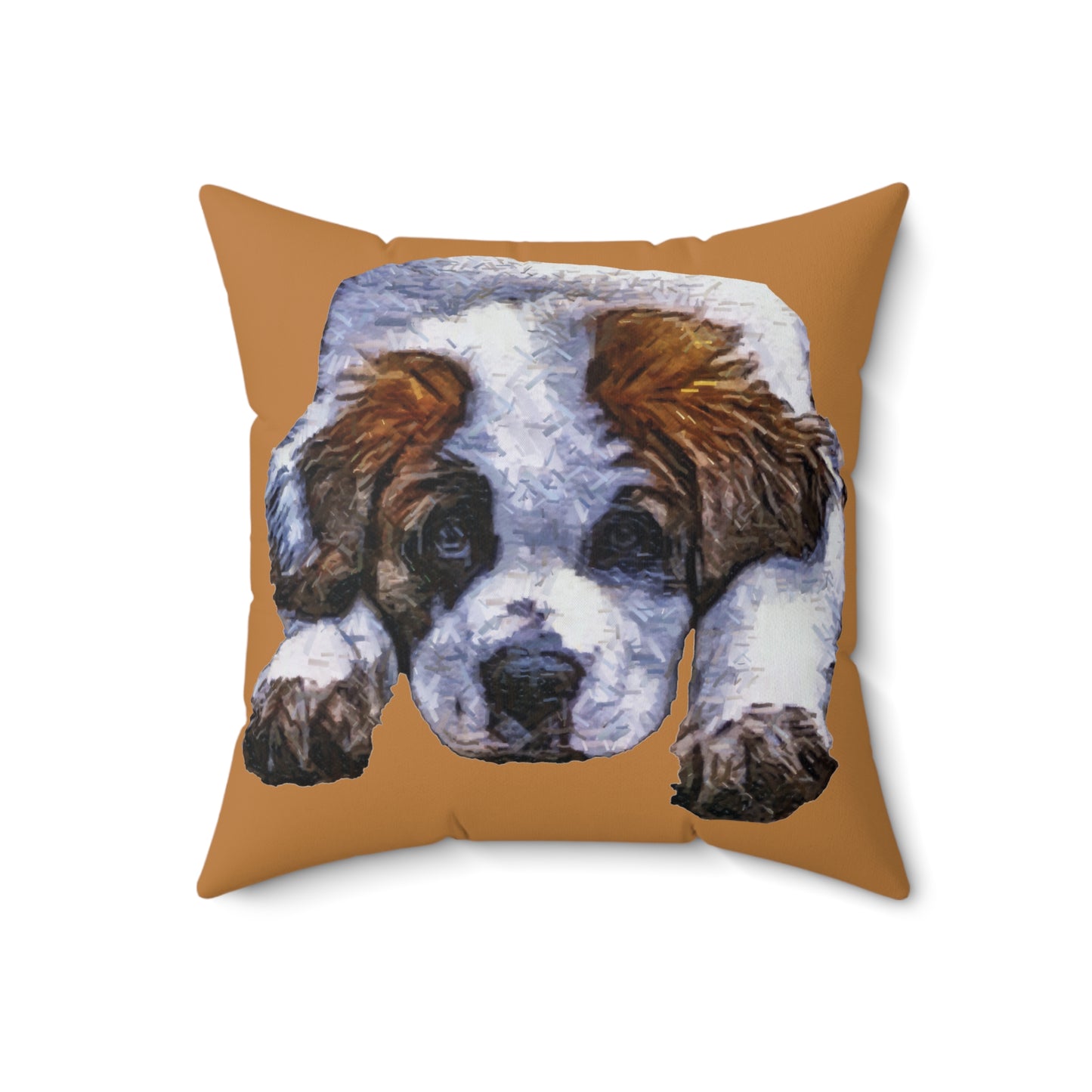 St. Bernard 'Sontuc' Spun Polyester Throw Pillow