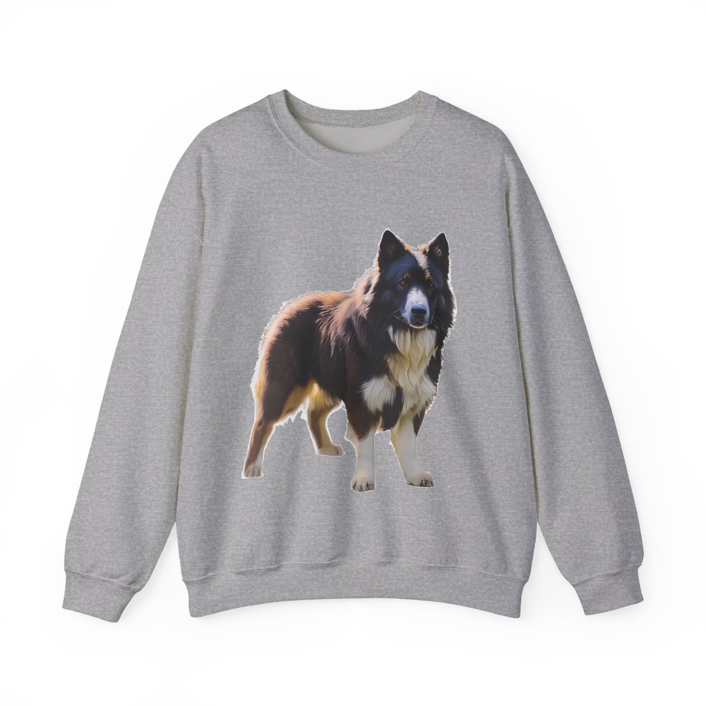 Karelian Bear Dog -- Unisex 50/50 Crewneck Sweatshirt
