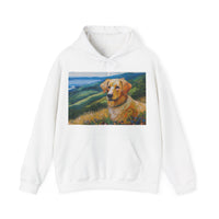 Golden Retriever Artistic Painting Unisex 50/50 Hooded Sweatshirt