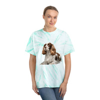 French Spaniel Classic Tie-Dye Tee, Cyclone