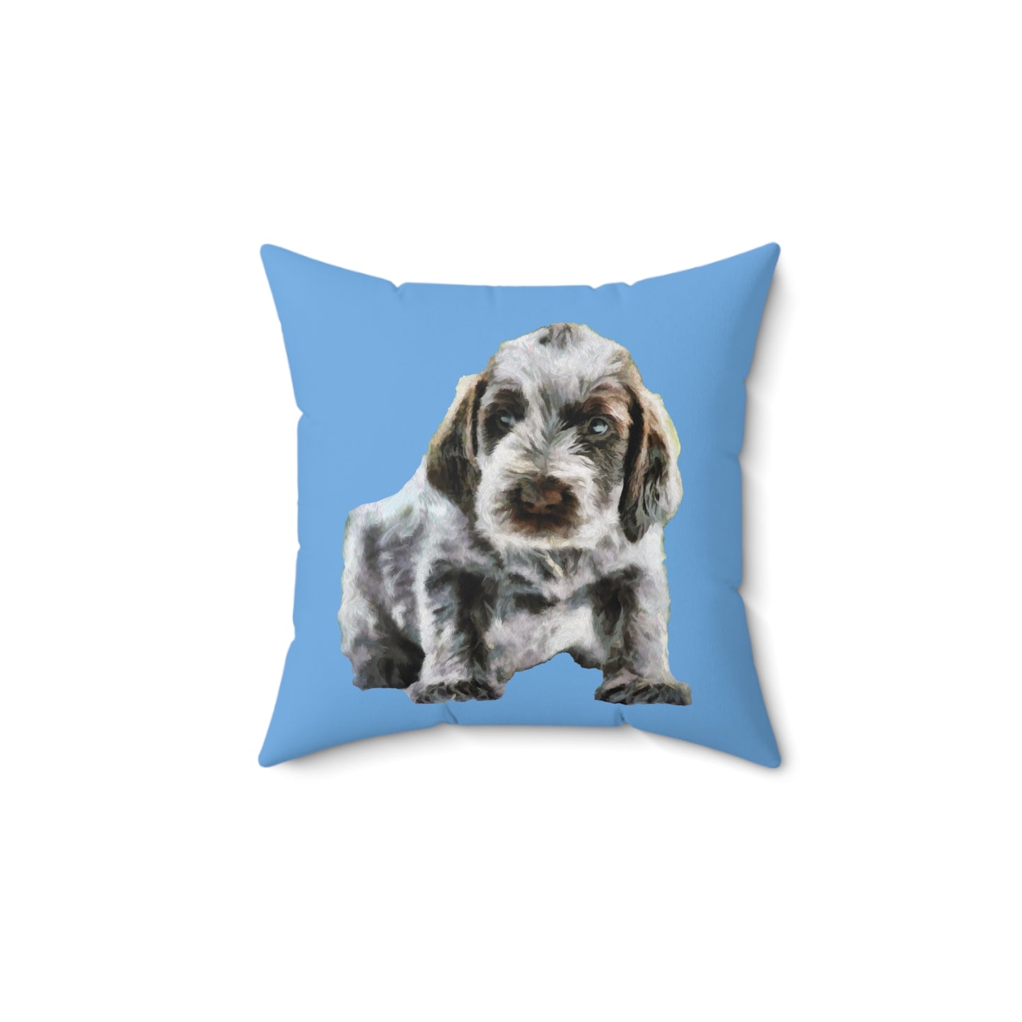 Spinone Italiano Spun Polyester Throw Pillow