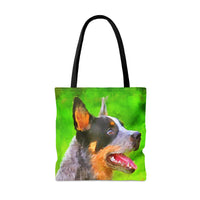 Blue Heeler - Australian Cattle Dog 'Percy' Tote Bag
