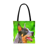 Blue Heeler - Australian Cattle Dog 'Percy' Tote Bag