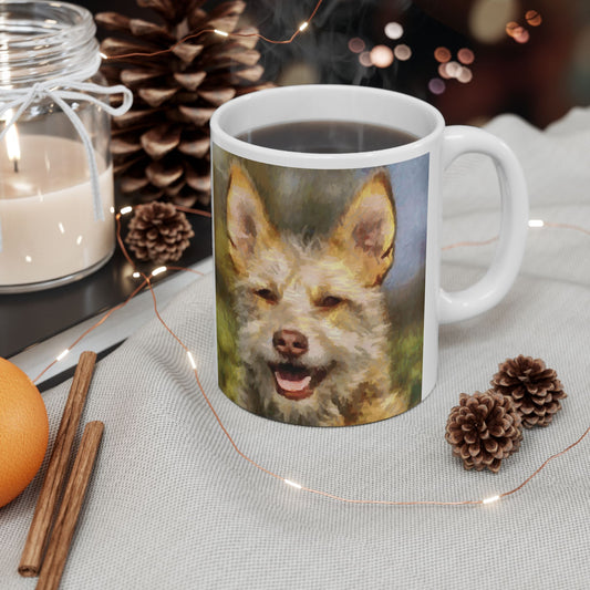 Portuguese Podengo Ceramic Mug 11oz