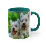 West Highland Terriers 'Westies' Accent Coffee Mug, 11oz