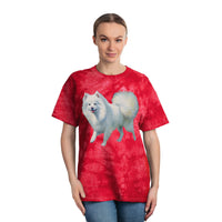 Japanese Spitz - Tie-Dye Tee, Crystal