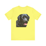 Labrador Retriever 'Rizzo' Unisex Jersey Short Sleeve Tee
