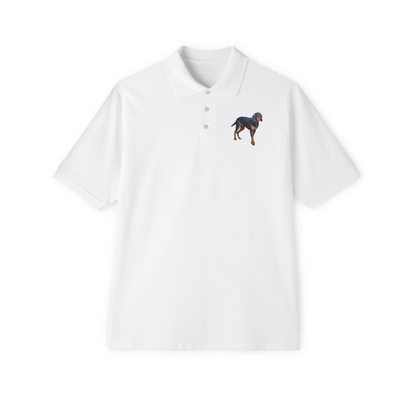 Transylvanian Scent Hound Men's Piqué Polo Shirt