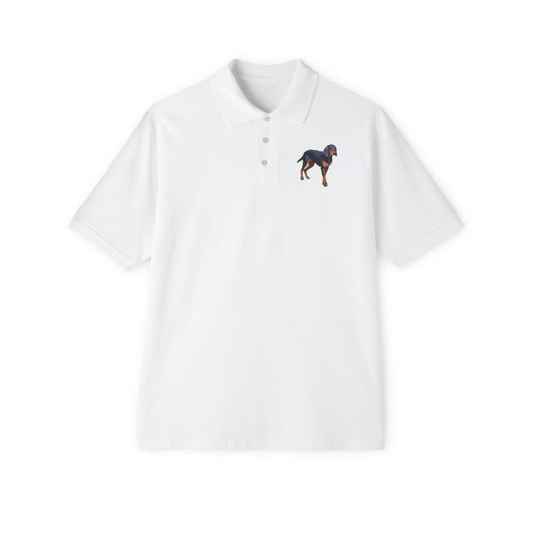 Transylvanian Scent Hound Men's Piqué Polo Shirt