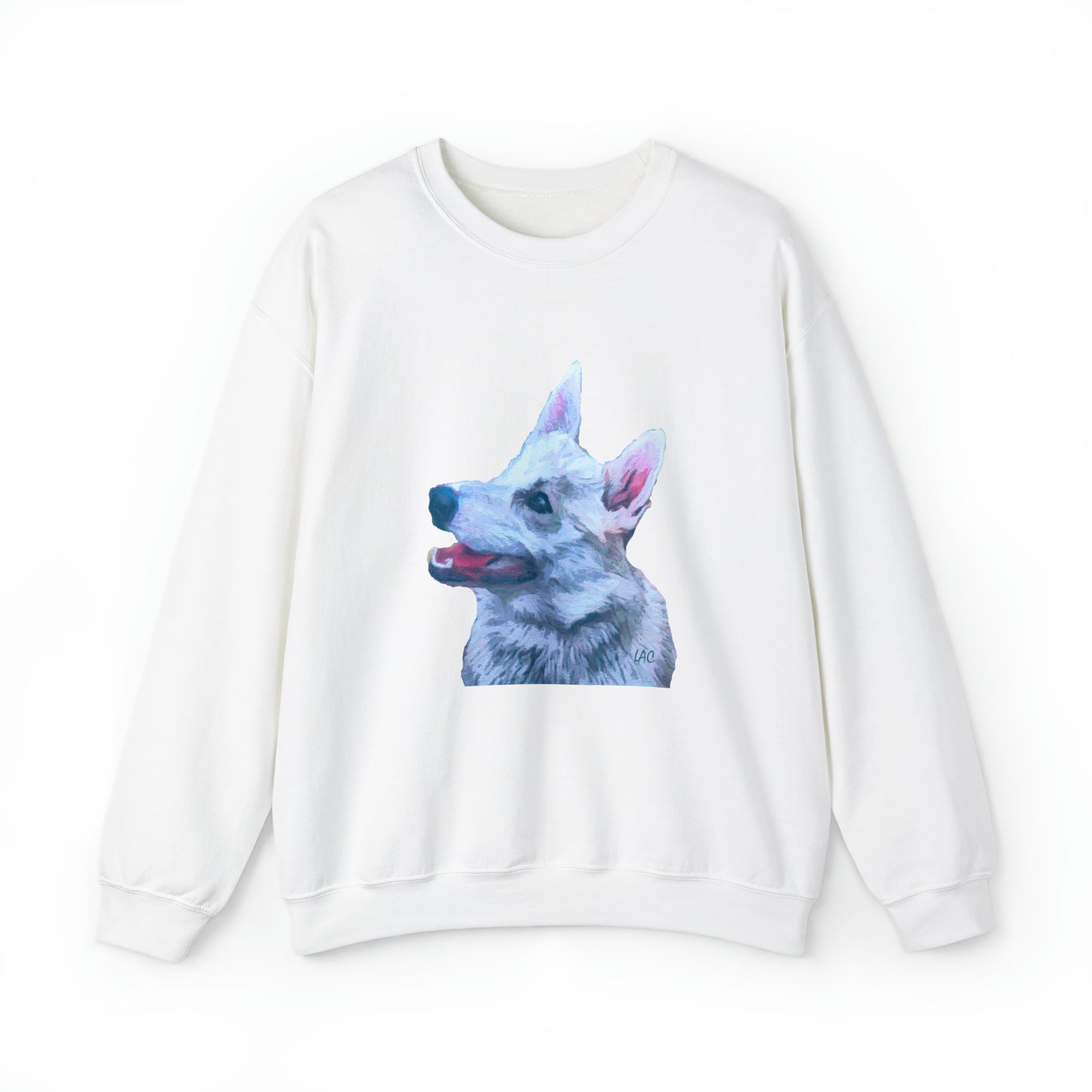 Norwegian Buhund - Unisex 50/50 Crewneck Sweatshirt