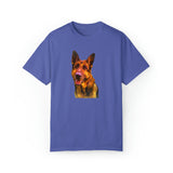 German Shepherd 'Bayli' Unisex Relaxed Fit Garment-Dyed T-shirt