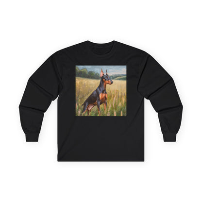 German Pinscher Unisex Classic Cotton Long Sleeve Tee