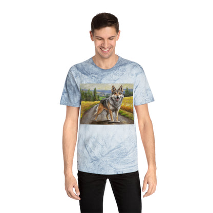 Czechoslovakian Vlciak Wolfdog Classic Color Blast T-Shirt