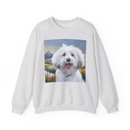 Coton de Tulear Cozy Unisex Crewneck Sweatshirt