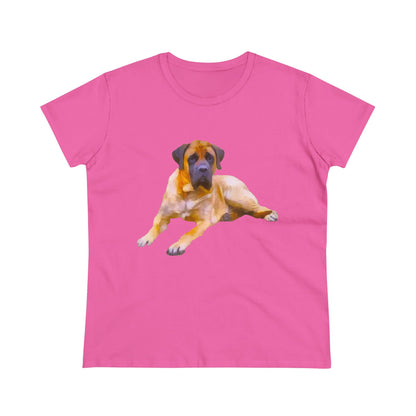 Mastiff Women's Midweight Cotton Tee