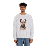 Yorkshire Terrier (Yorkie) 'Lupis' Unisex  50/50 Crewneck Sweatshirt