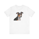 Teddy Roosevelt Terrier Unisex Jersey Short Sleeve Tee