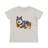 Finnish Lapphund Women's Midweight Cotton Tee