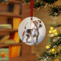 Wire Fox Terrier Metal Ornaments