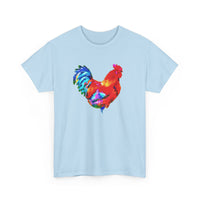 Rooster 'Craw' Unisex Heavy Cotton Tee
