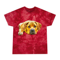 Boerboel Unisex Cotton Tie-Dye Tee, Crystal