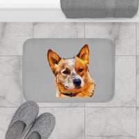 Red Heeler - Australian Cattle Dog - Bathroom Rug Mat