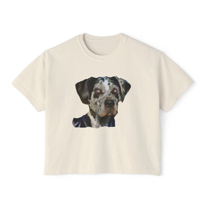 American Leopard Hound Women's Oversized Boxy Tee