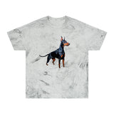 Doberman Pinscher Unisex Color Blast T-Shirt