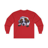 St. Bernard 'Son'Tuc' Unisex Cotton Long Sleeve Tee