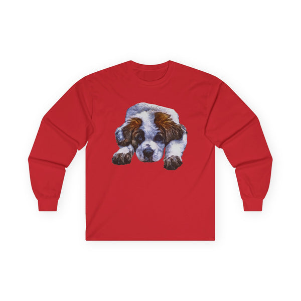 St. Bernard 'Son'Tuc' Unisex Cotton Long Sleeve Tee