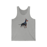 Doberman Pinscher #1  --  Unisex Jersey Tank