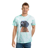 Bavarian Mountain Scent Hound Unisex Cotton Tie-Dye Tee, Cyclone