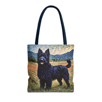 Croatian Sheepdog - Polyester Tote Bag (AOP)