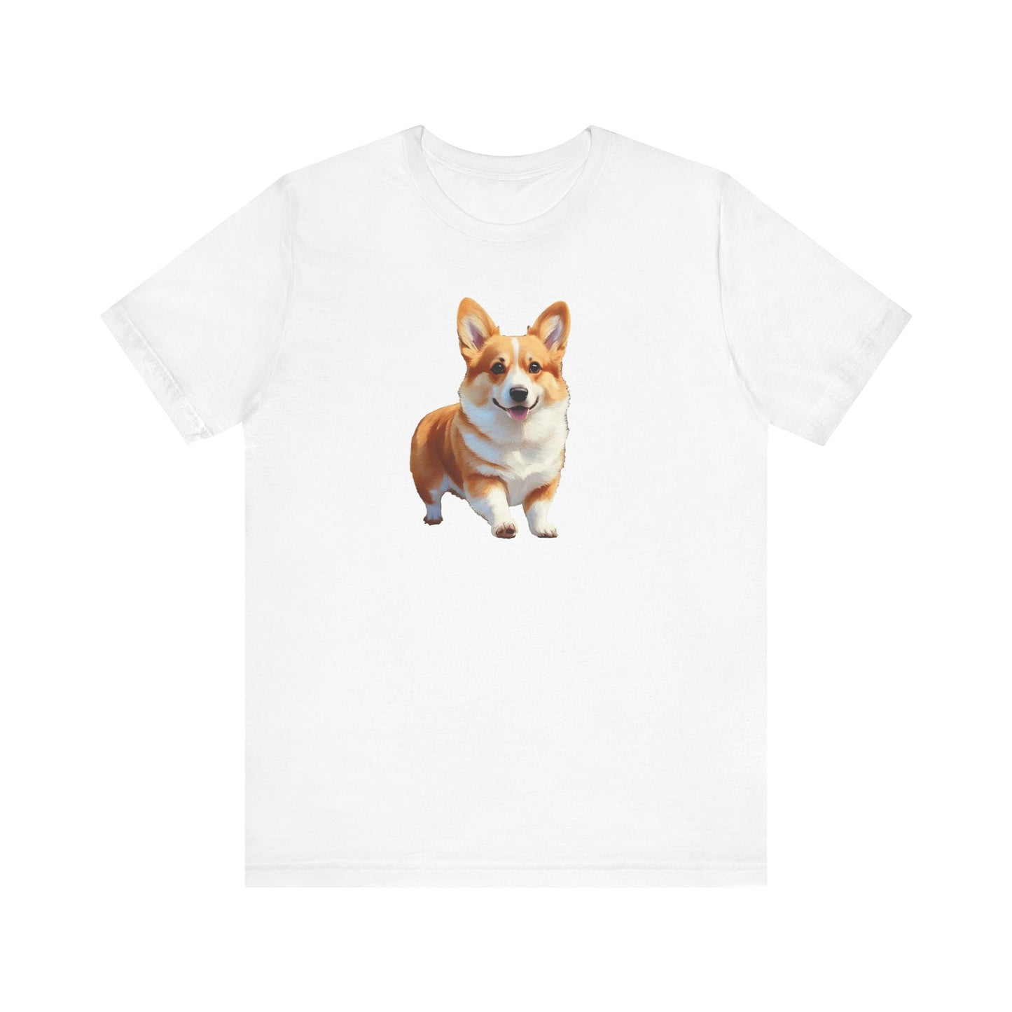 Welsh Corgi Puppy Unisex Jersey Short Sleeve Tee