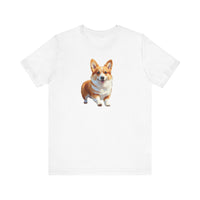 Welsh Corgi Puppy Unisex Jersey Short Sleeve Tee