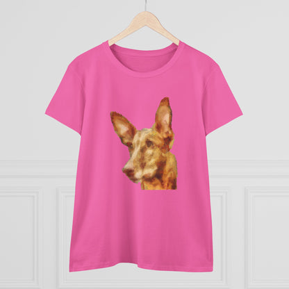 Pharaoh Hound Women's Midweight Cotton Tee