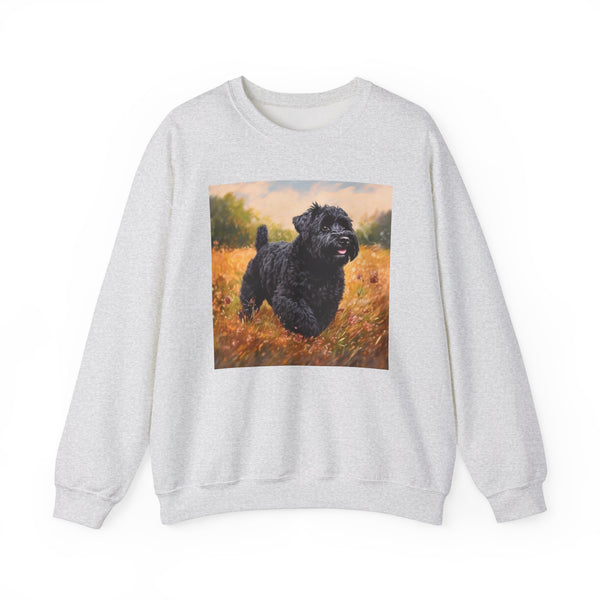 Black Russian Terrier Unisex 50/50 Crewneck Sweatshirt