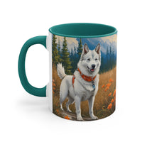 Yakutian Laika - Sled Dog - 11oz Ceramic Accent Mug