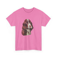 English Springer Spaniel Unisex Heavy Cotton Tee